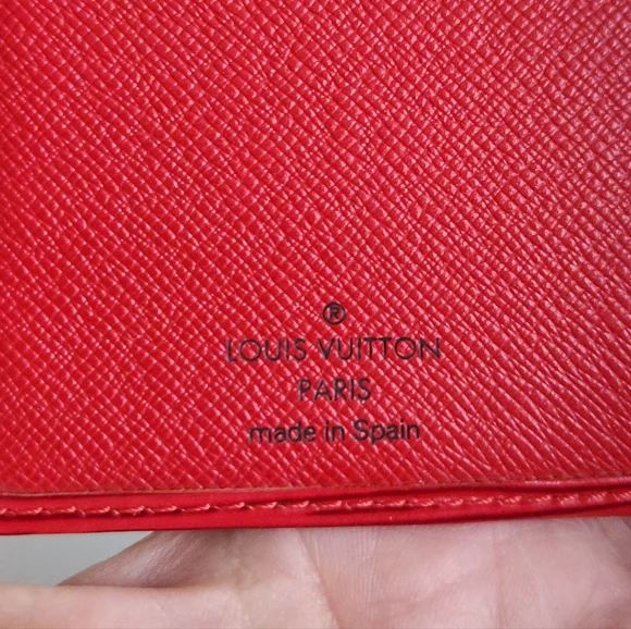 Louis Vuitton Red Epi Leather Wallet - Picture 4 of 9